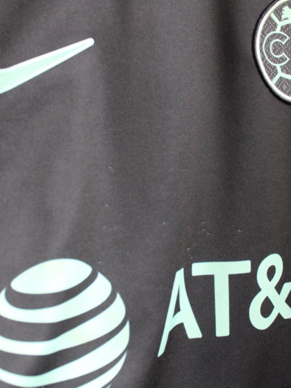 Nike Club America 3RD KIT Soccer Jersey Black 2021/2022 DB5743-010 Size Large - Picture 7 of 9